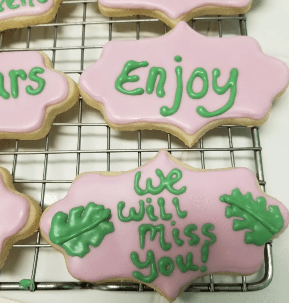 royal icing writing consistency