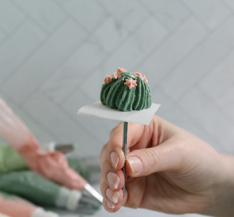 succulent icing decorations