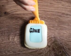 glue bottle sugar cookies