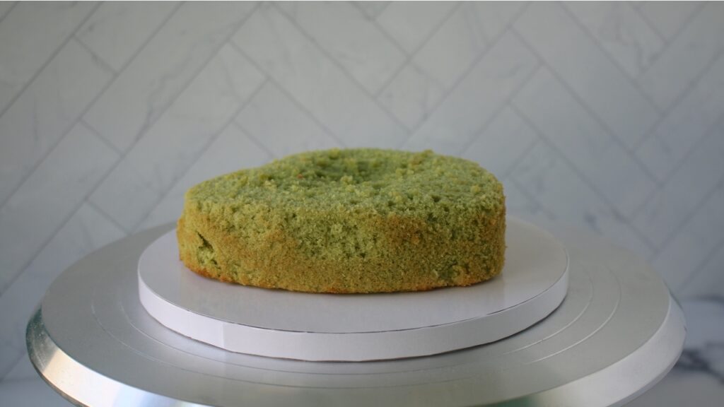 matcha libra cake