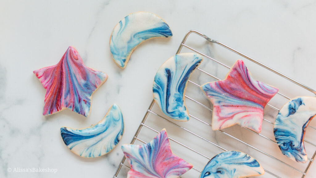 marble sugar cookies recipe