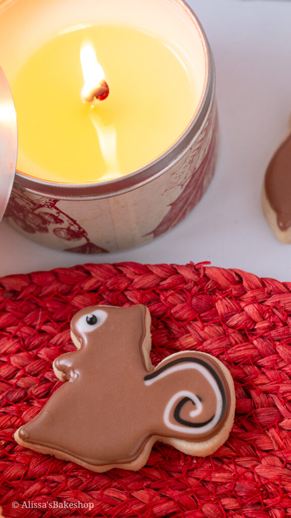 squirrel sugar cookies