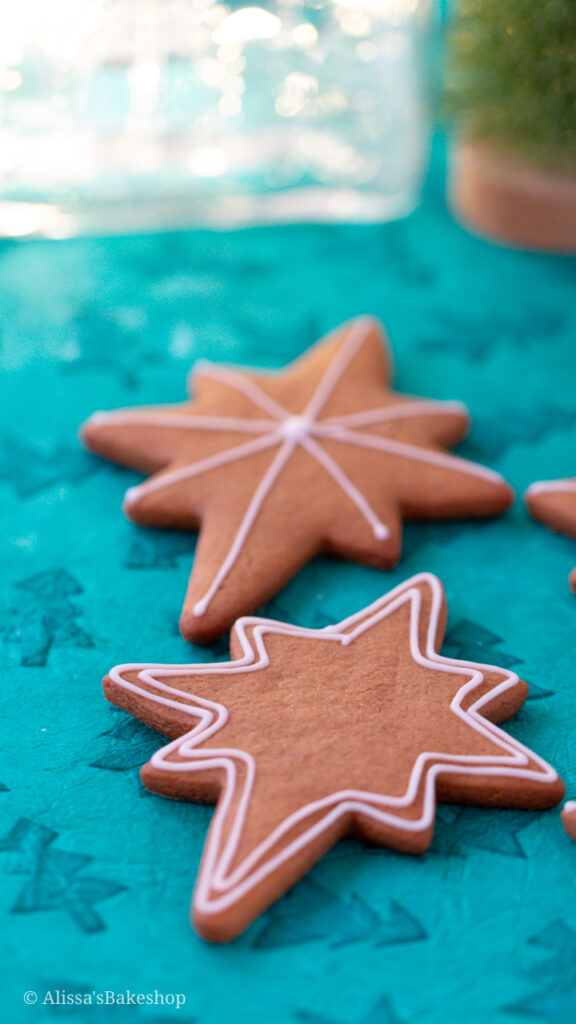 pretty gingerbread cookies