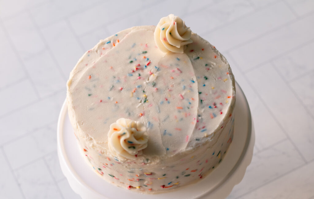 6 in funfetti cake ideas