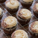 Guinness cupcakes with baileys frosting