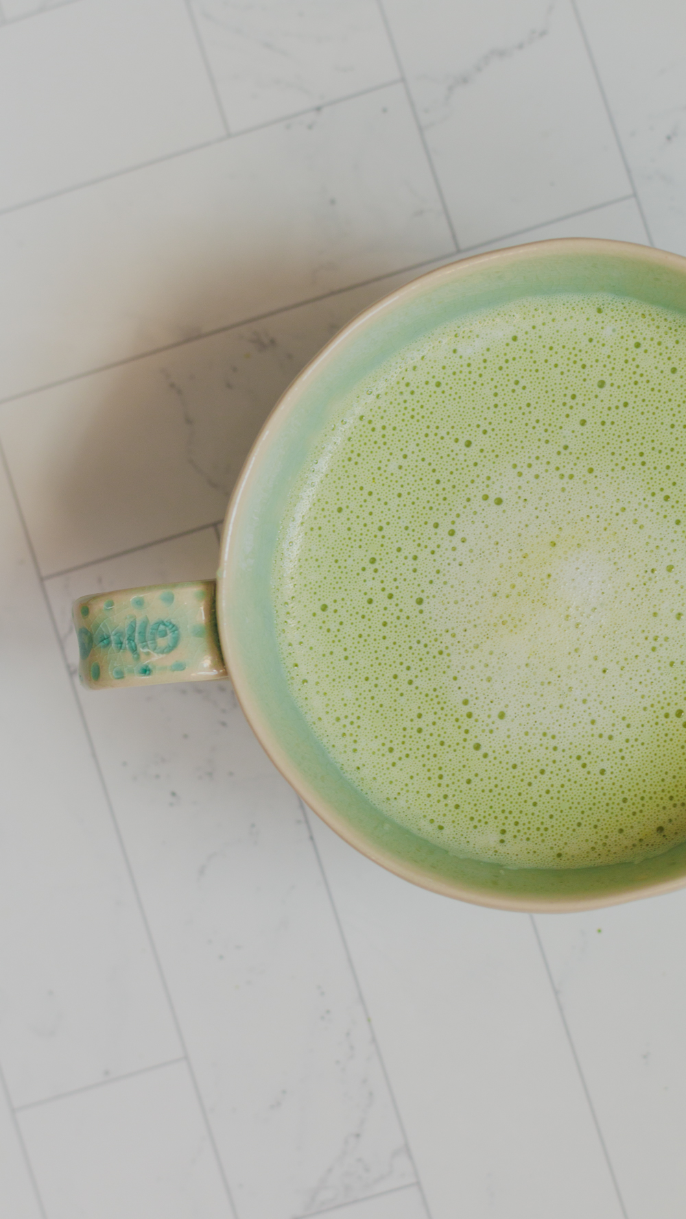 hot matcha latte at home