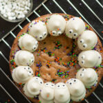 homemade halloween cookie cake