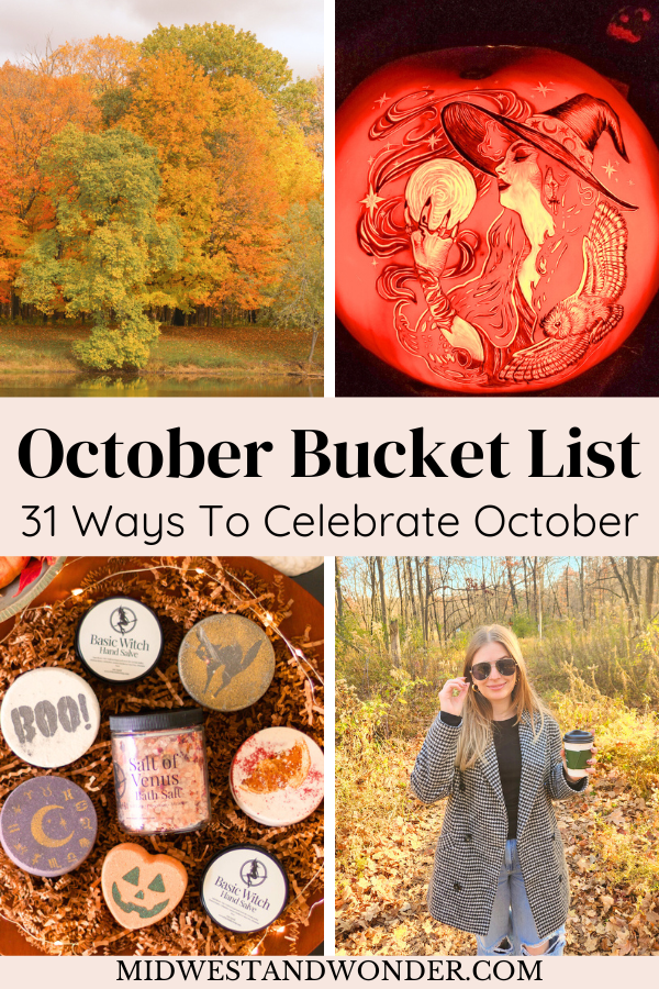 October Bucket List