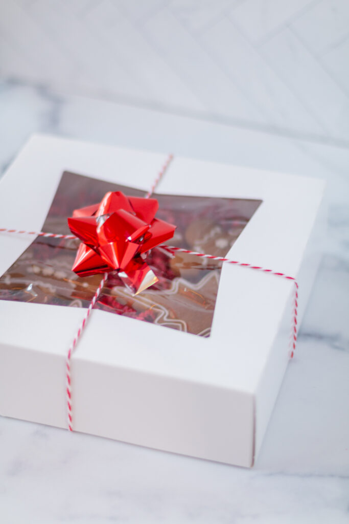 how to package cookies with royal icing