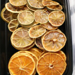 how to dry citrus slices in the oven