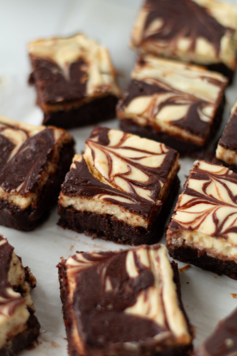 Fudgy Cream Cheese Brownies