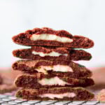 red velvet cream cheese cookies