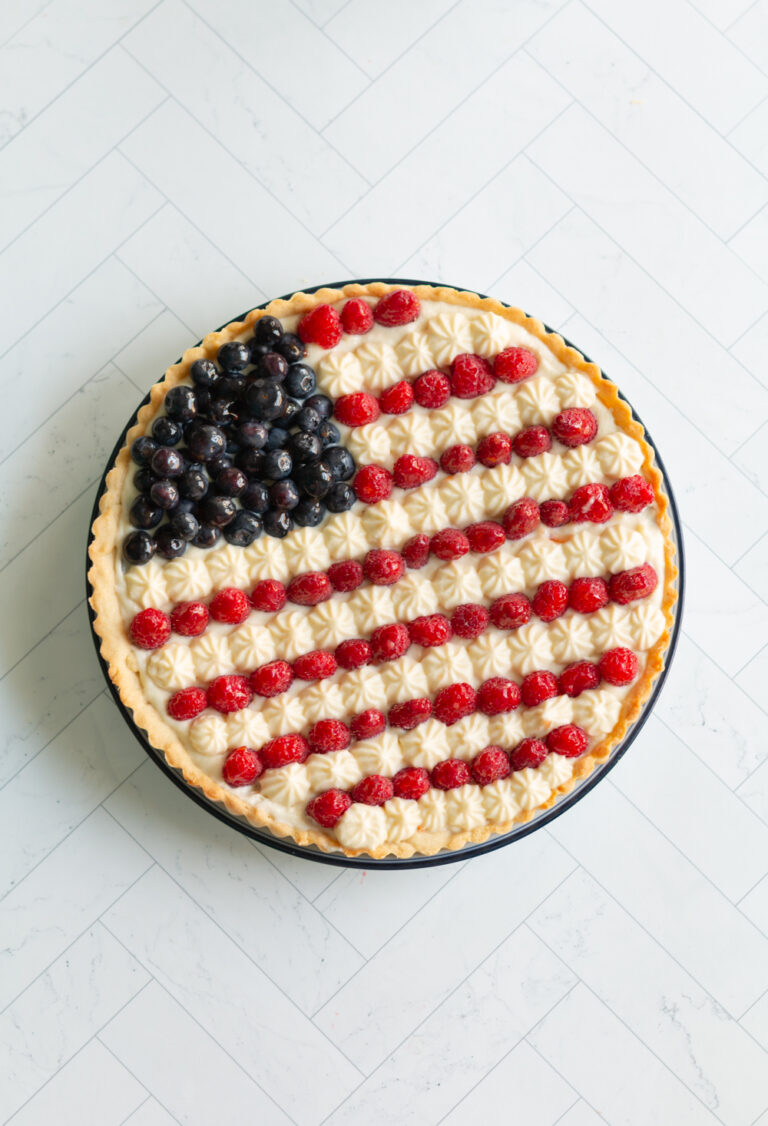4th Of July Fruit Tart