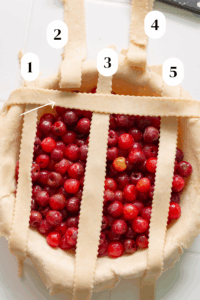 how to lattice pie crust