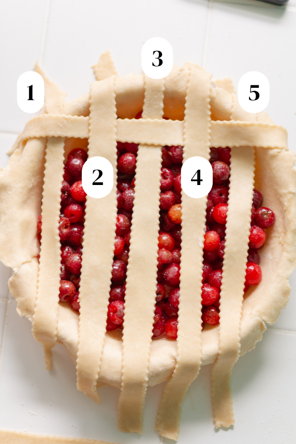 how to lattice pie crust