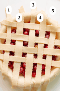how to lattice pie crust