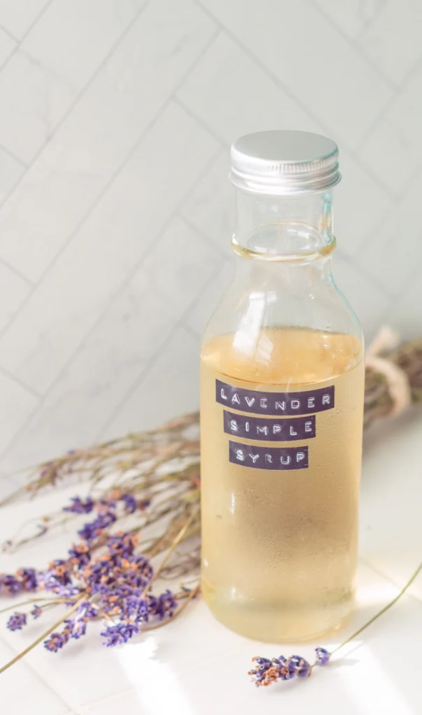 lavender simple syrup