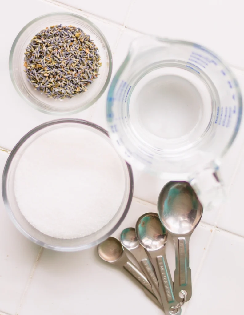 lavender simple syrup