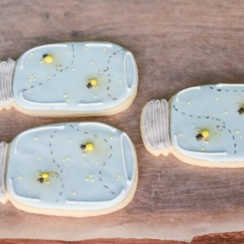 Firefly Mason Jar Sugar Cookies