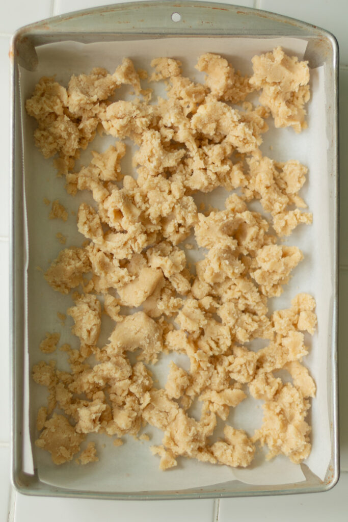 cookie base in a 9x13 pan