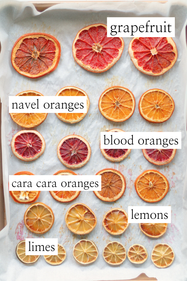 dehydrated citrus