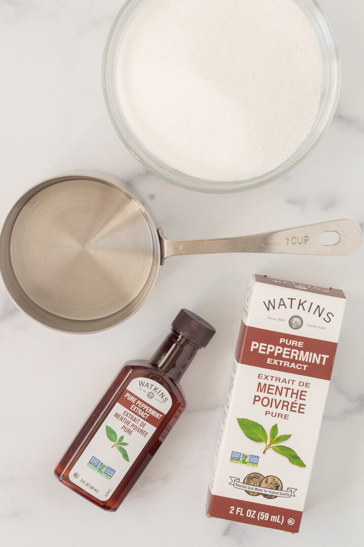 peppermint syrup uses