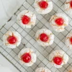 cherry almond cookies