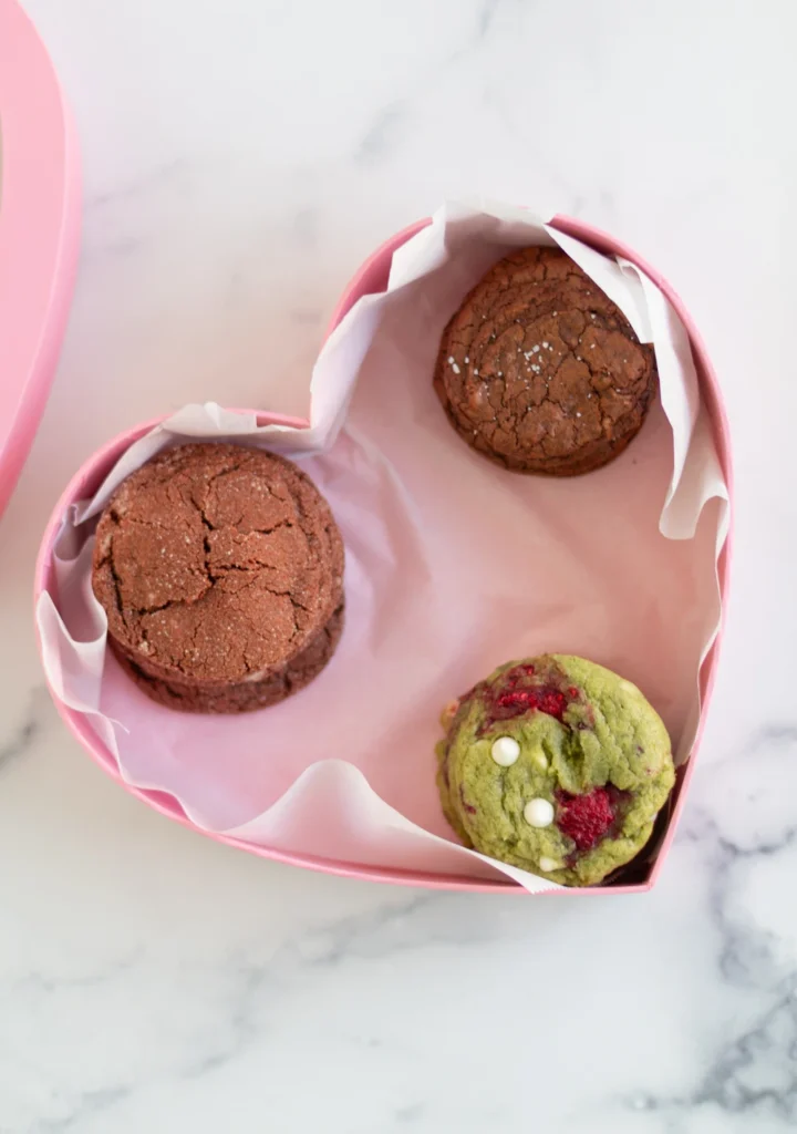 valentines day cookie box