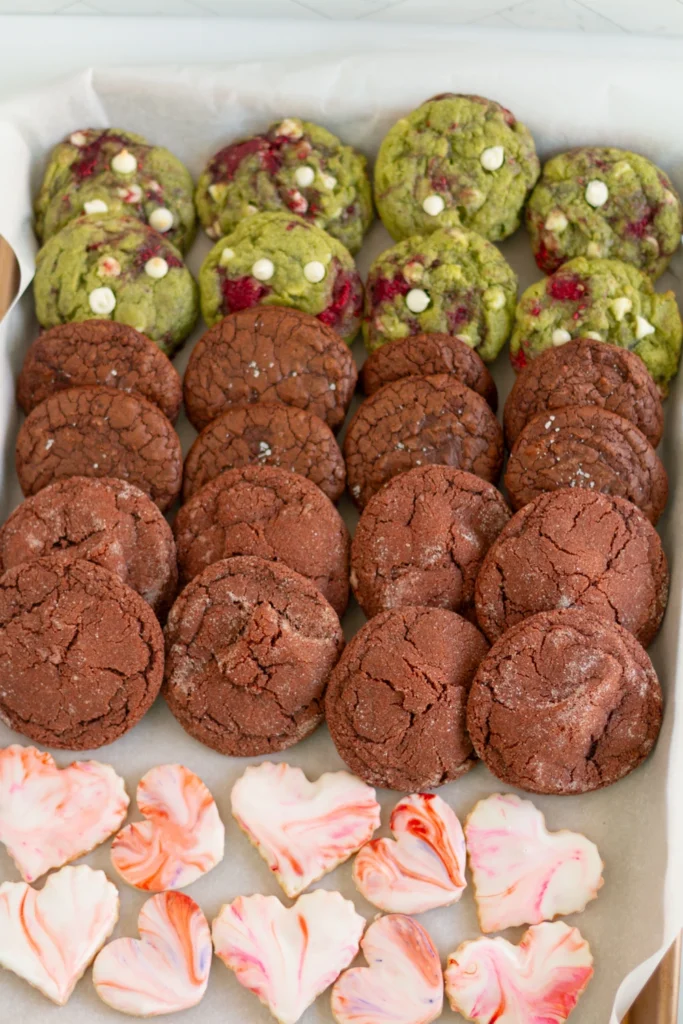 valentines day cookie box