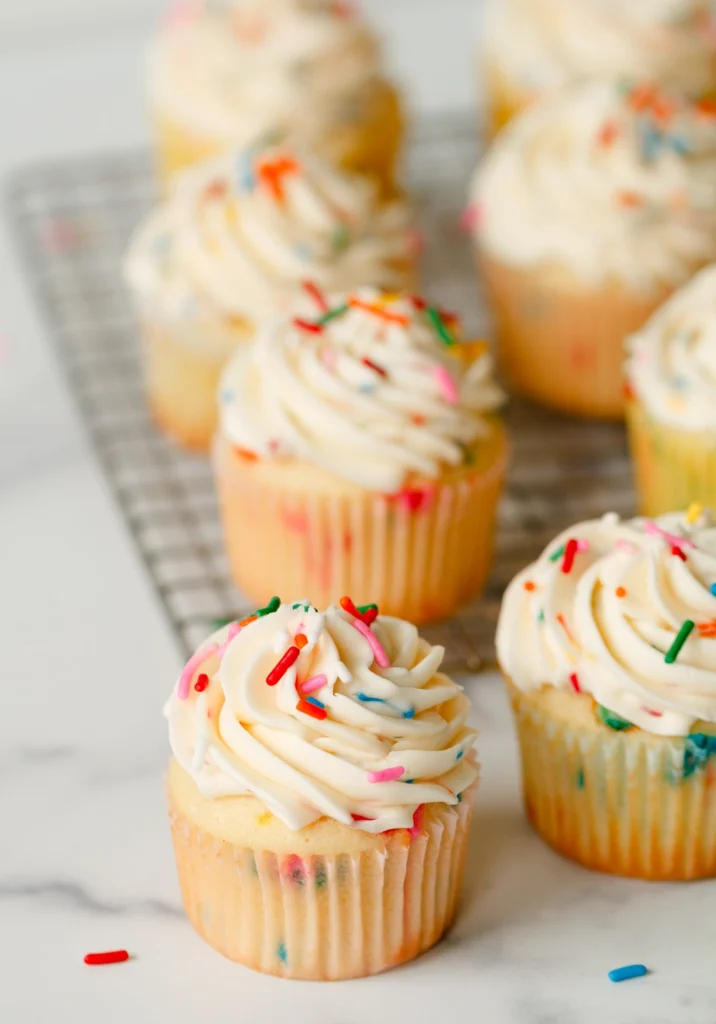 funfetti cupcakes