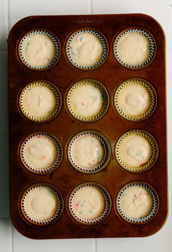 funfetti cupcakes