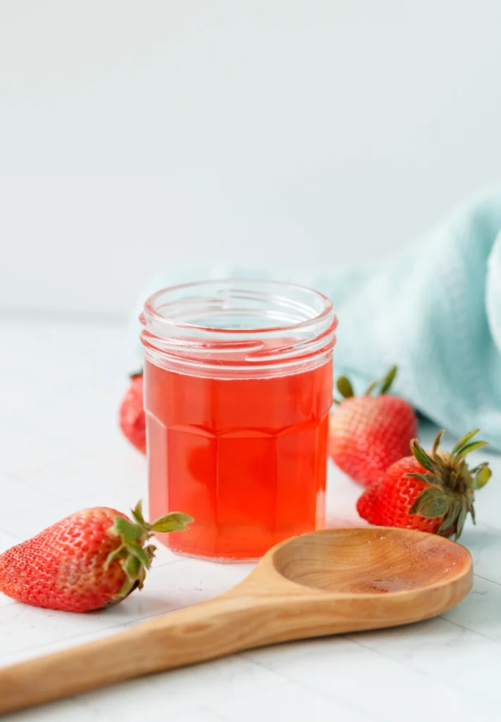 strawberry simple syrup