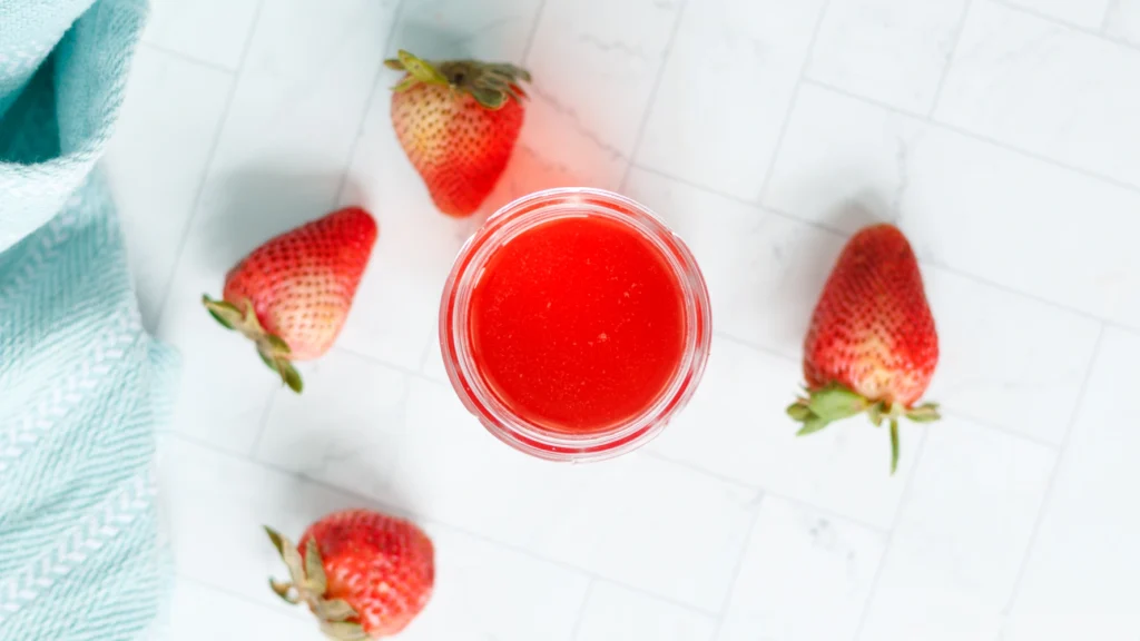 strawberry simple syrup