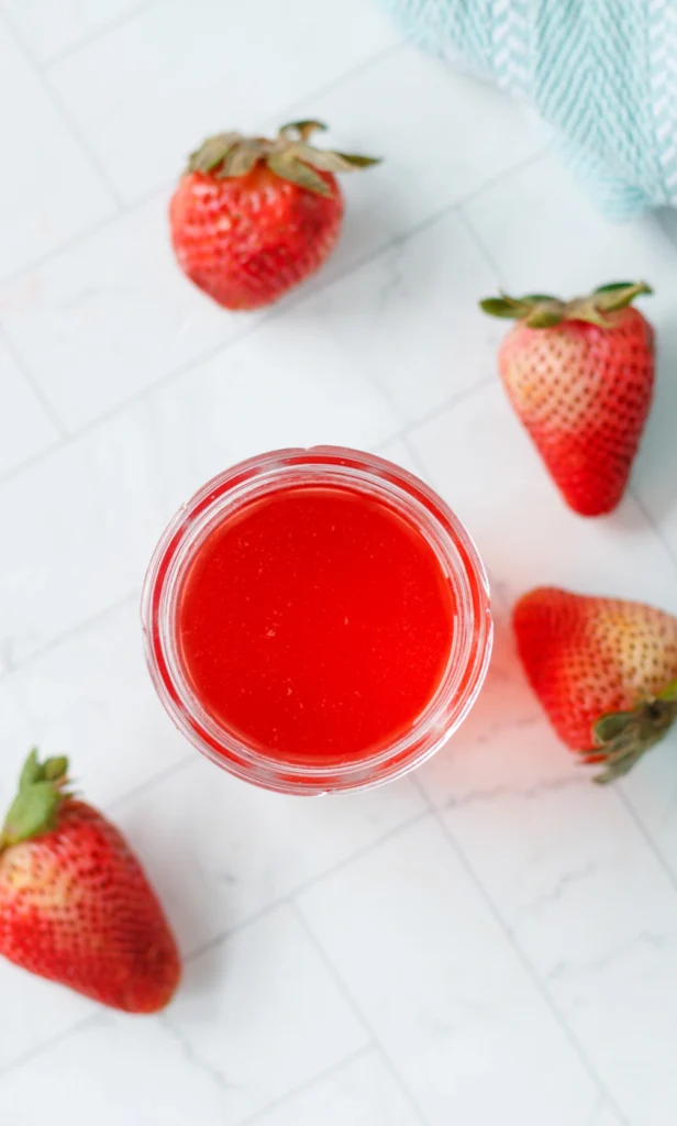 strawberry simple syrup