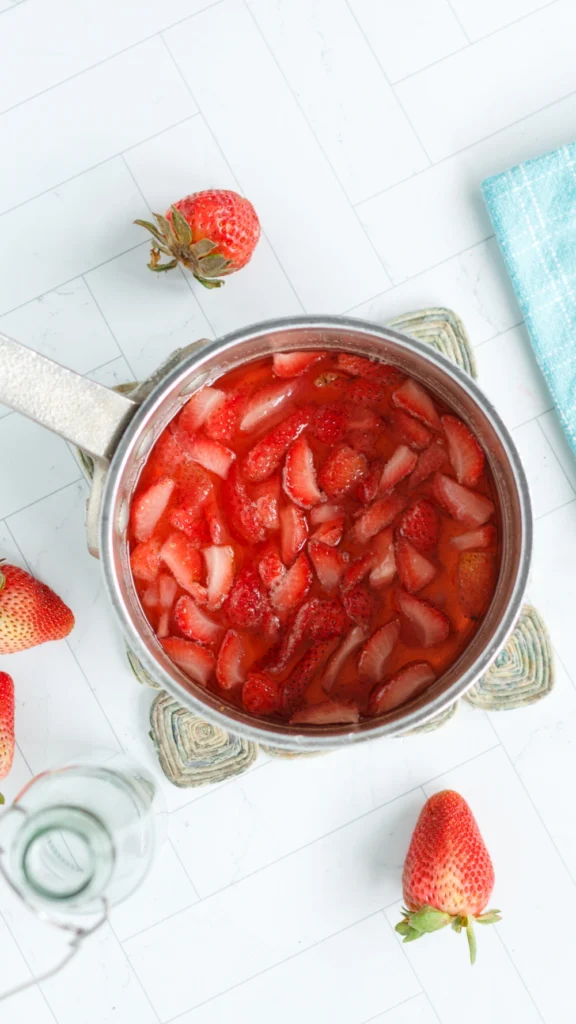 strawberry simple syrup