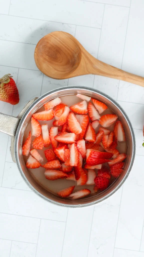strawberry simple syrup