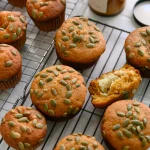 Pumpkin Muffins With Cream Cheese Filling